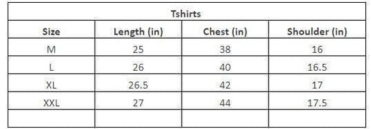 Men’s Printed Half Sleeves T-Shirt – Black