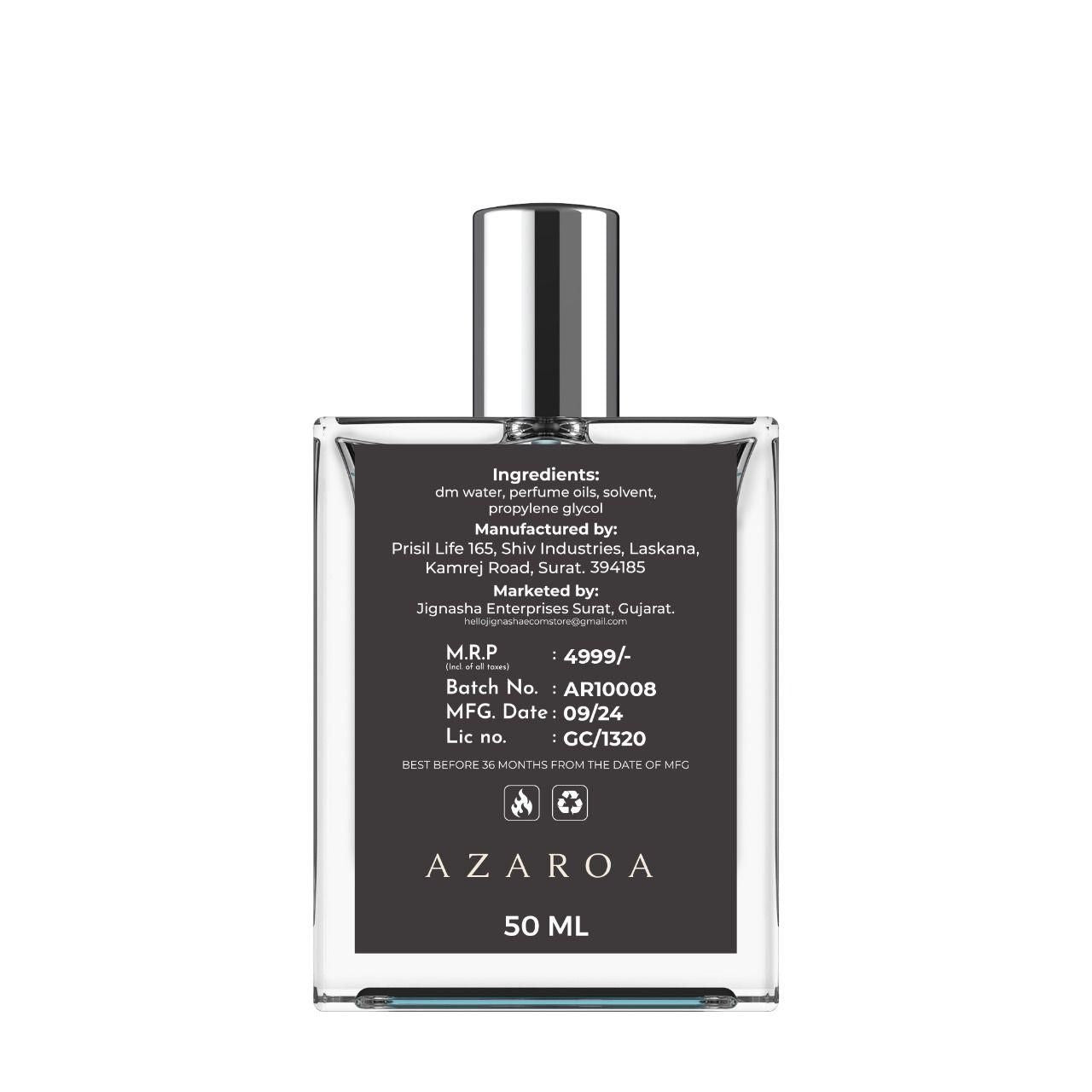 Azaroa The Most Wanted Parfum 50ML Pack of 2 - Fanbuluxe