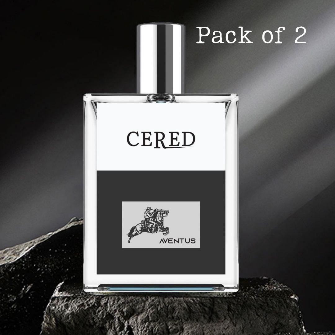CERED Aventus Perfume 50ML (Pack of 2) - Fanbuluxe