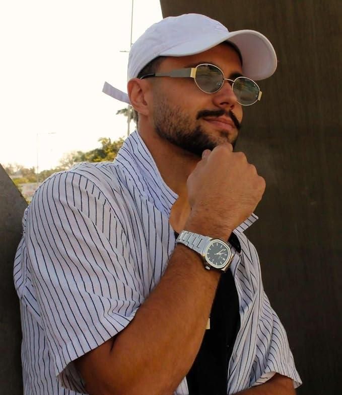 Luxury Stainless Steel Watch – Minimalist Elegance for Every Occasion