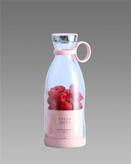 Travel Portable USB Rechargeable Mini Juice Blender – 380ml