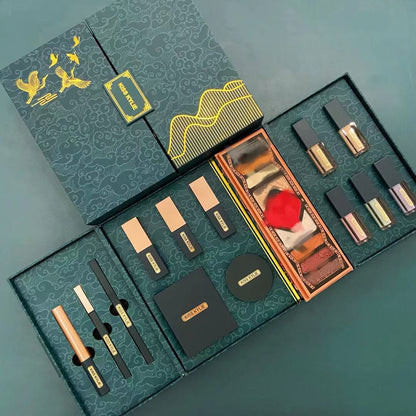 Carved National Style Makeup Set – Concealer, Nourishing, Even Skin Tone, 8+ Colors - Fanbuluxe