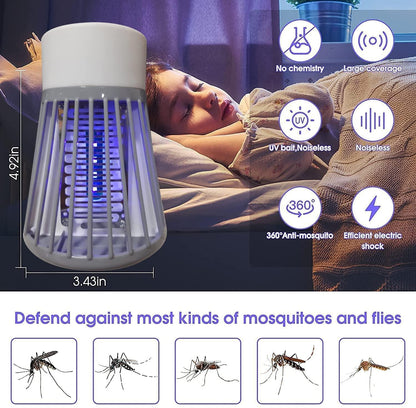 Electric Mosquito Killer Racket – Portable Bug Zapper