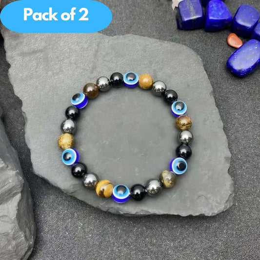 Devil's Eye Bohemian Bracelet – Pack of 2