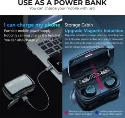M10 TWS Wireless Earphones – Touch Control, Noise Reduction, Digital Display