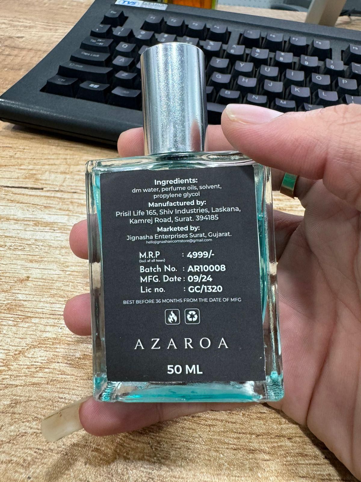 Azaroa The Most Wanted Parfum 50ML Pack of 2 - Fanbuluxe