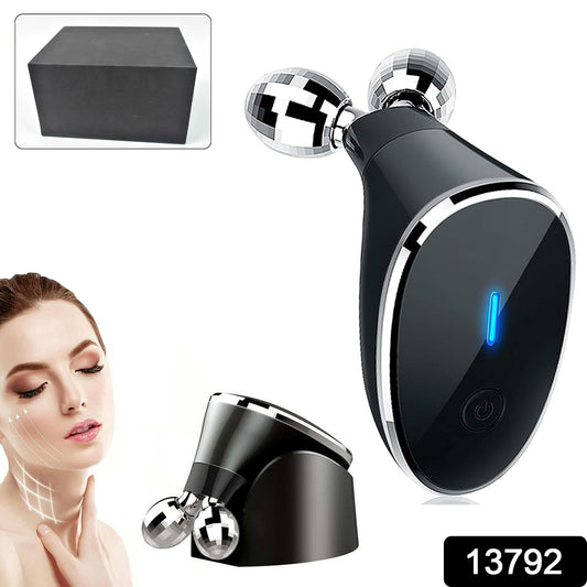 Microcurrent Facial Massager Roller – Face Lifting & Skin Tightening Device (1 Pc)