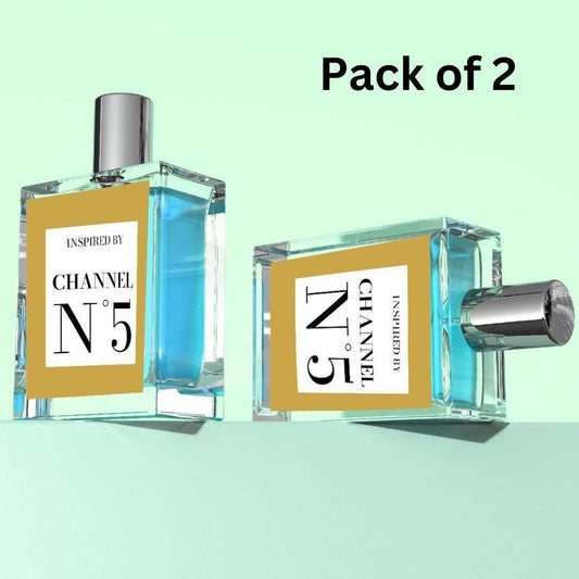Inspired by Channel N.5 Perfume – 50ML (Pack of 2)