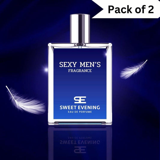 SEXY MEN?s FRAGRANCE SWEET EVENING EAU DE PARFUM - 100ML (Pack of 2) - Fanbuluxe