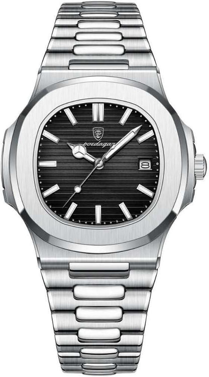 Luxury Stainless Steel Watch – Minimalist Elegance for Every Occasion