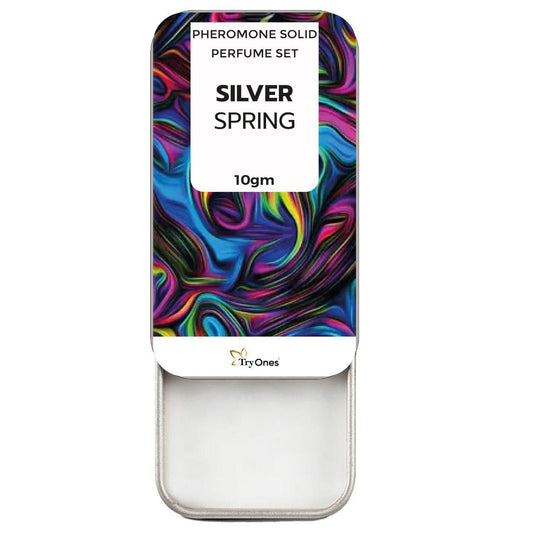 Pheromone Solid Perfume Set Silver Spring 20 gm Pack of 2 - Fanbuluxe