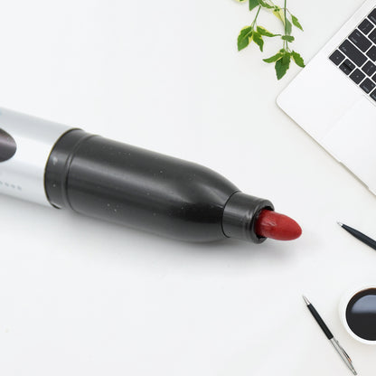 9201 10Pc Maroon Whiteboard Marker & Pen Set – School & Office Use