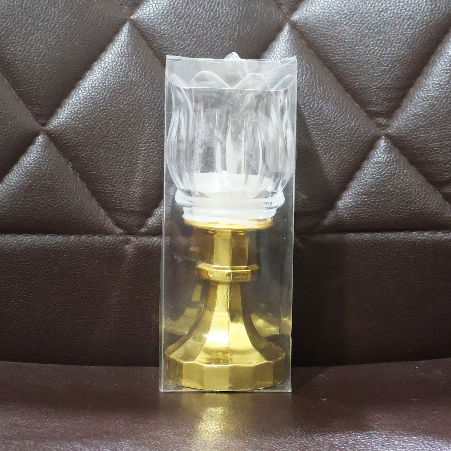 Lotus Shaped LED Decorative Lamp – Battery Operated Flameless Light