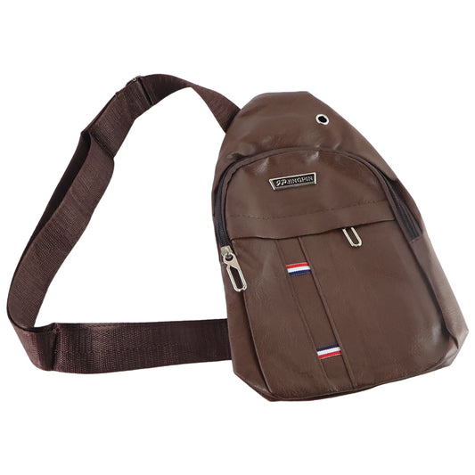 Waterproof Anti-Theft Crossbody Sling Bag with USB & Earphone Hook