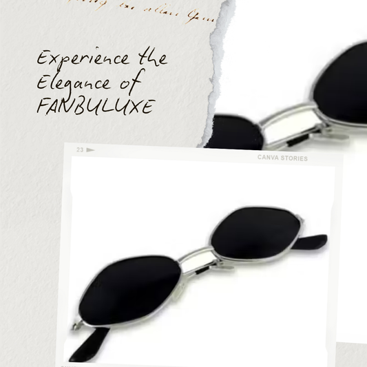 Diamond Cat-Eye Sunglasses – Silver Frame | SUNBEE Black Edition