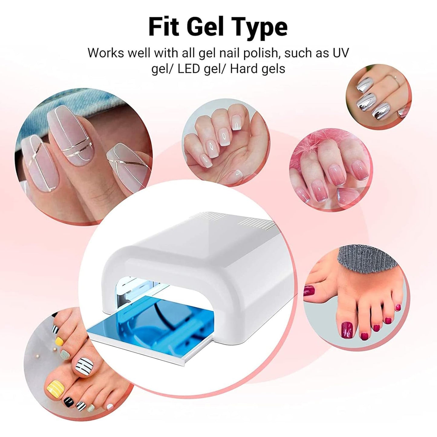 LED UV Nail Lamp – Gel Polish Curing