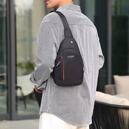 Waterproof Anti-Theft USB Charging Crossbody Sling Bag – Men’s Travel & Casual