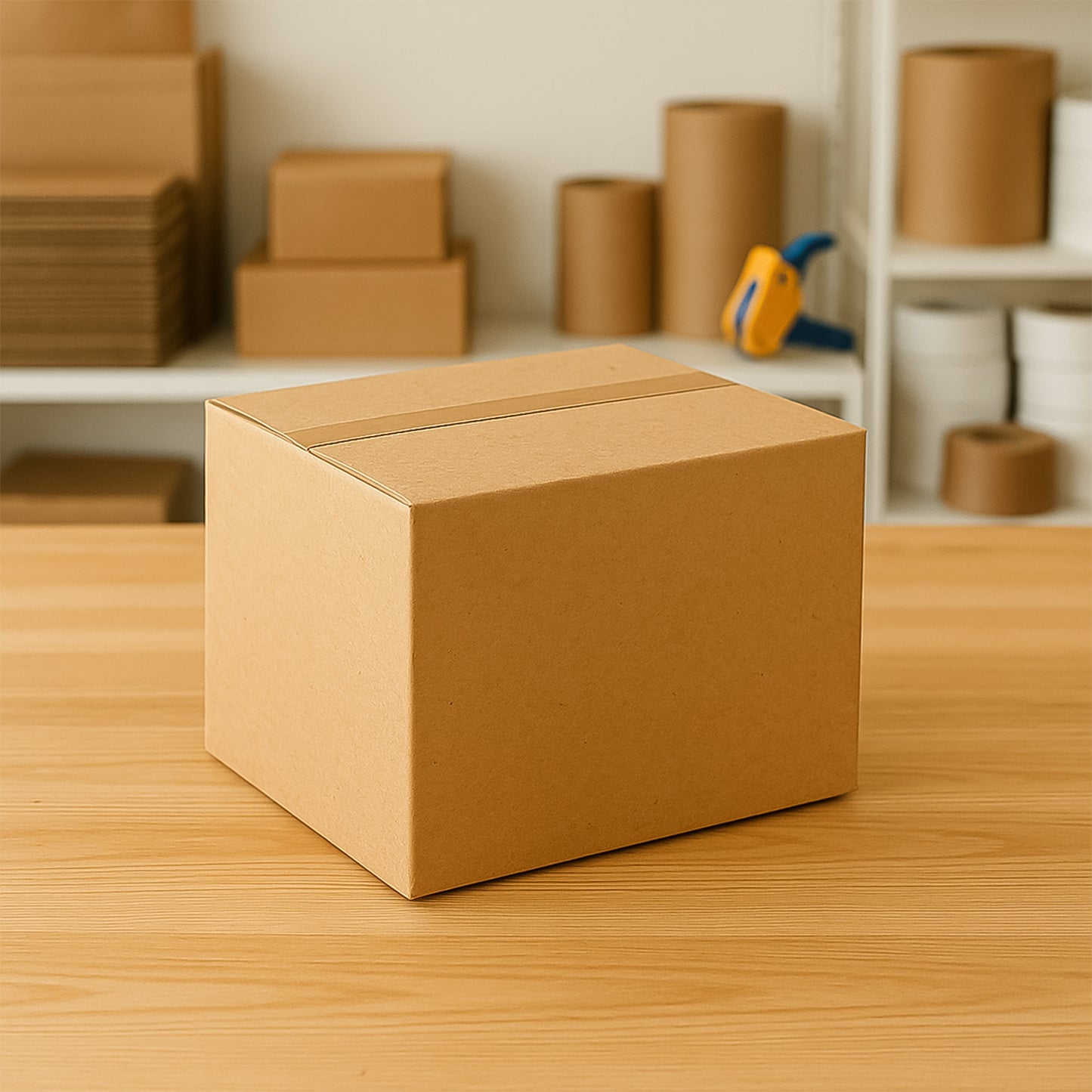 Heavy-duty Brown Box For Product Packing (17x26x26 Cm  1 Pc)