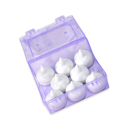 Set of 8 Flameless Floating Tealight Candles with Box – Battery Operated