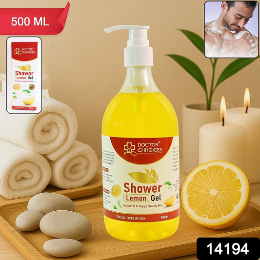Doctor Chhoices Lemon Shower Gel – 500ml Refreshing Body Wash