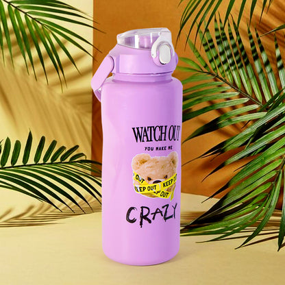 Premium 3-Piece Water Bottle Set – 2000ML + 900ML + 300ML, Leakproof & BPA-Free