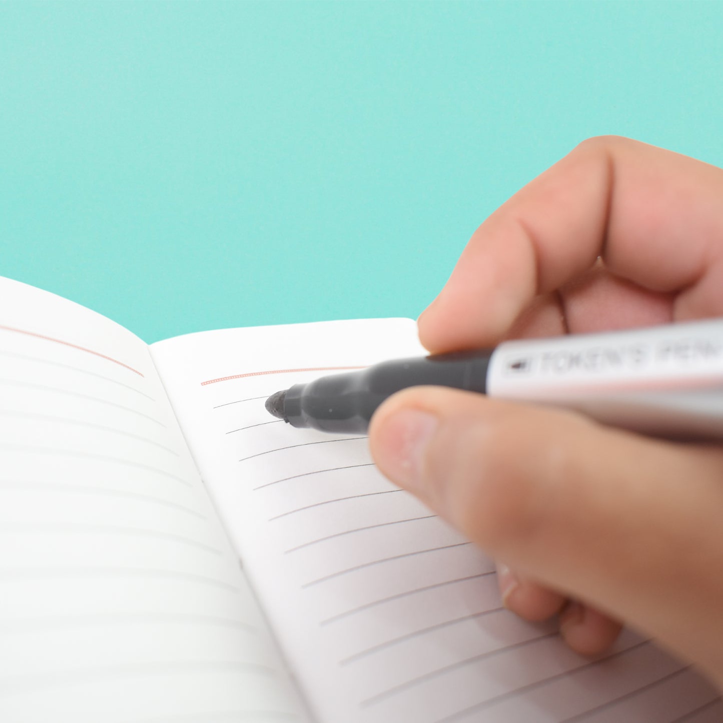 Black Marker Set – 4 Pcs for School, College & Office Use