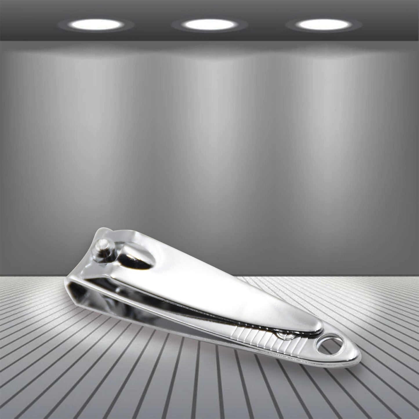 9146 Mini Nail Clipper Set – 4-Piece Stainless Steel Manicure Kit with Storage Case