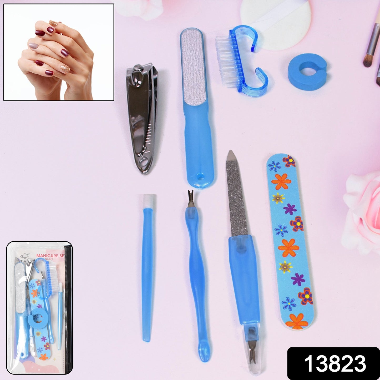 8-in-1 Manicure & Foot Care Kit – Callus & Dead Skin Remover