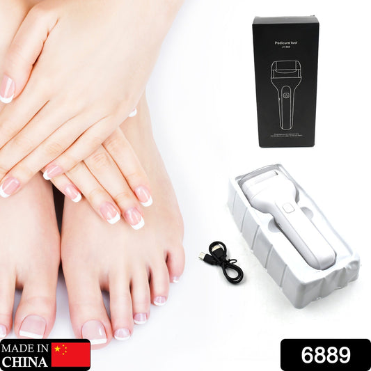 Portable Electric Foot File – Rechargeable Callus & Dead Skin Remover