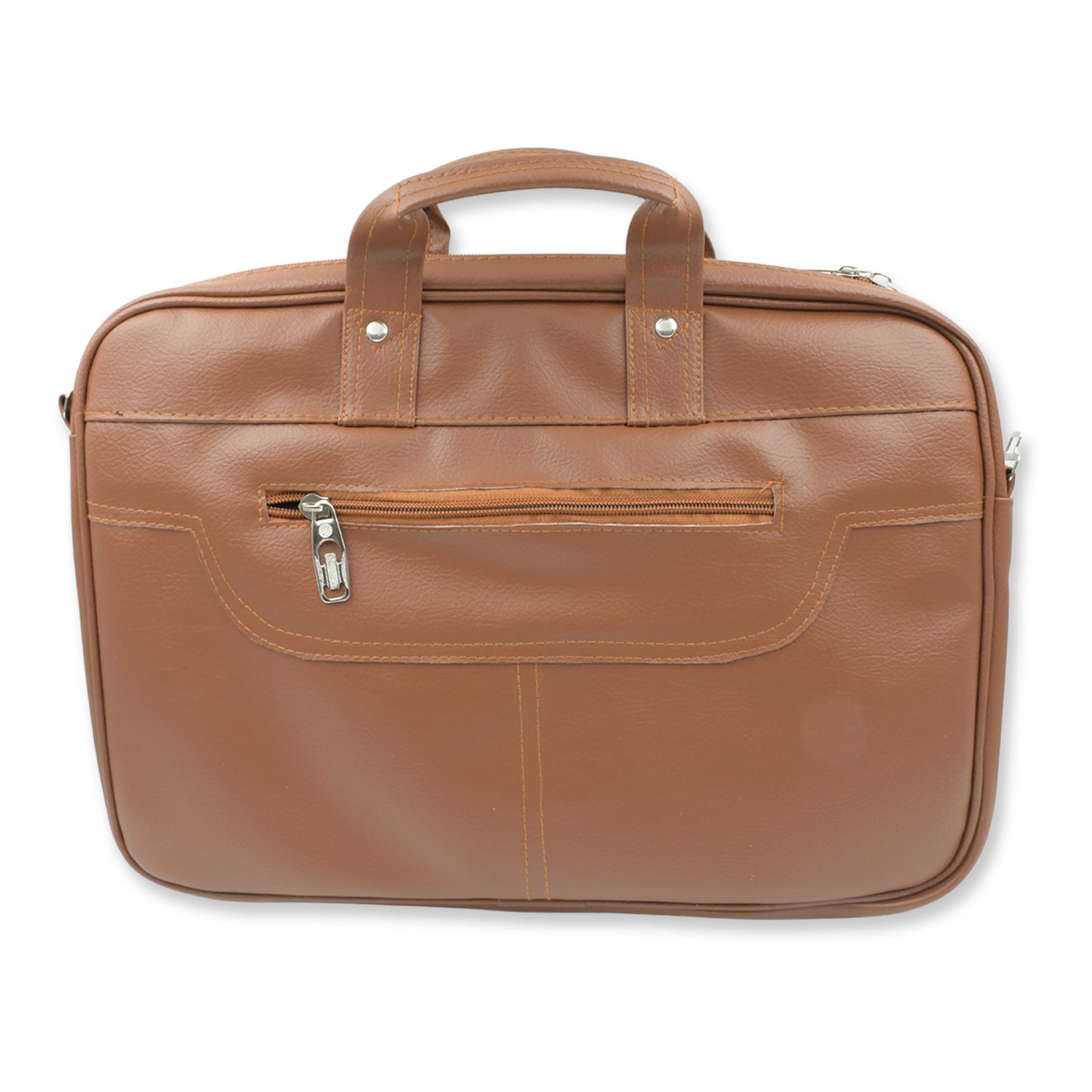 Multipurpose Faux Leather Laptop Bag – Messenger & Shoulder Bag for Men & Women