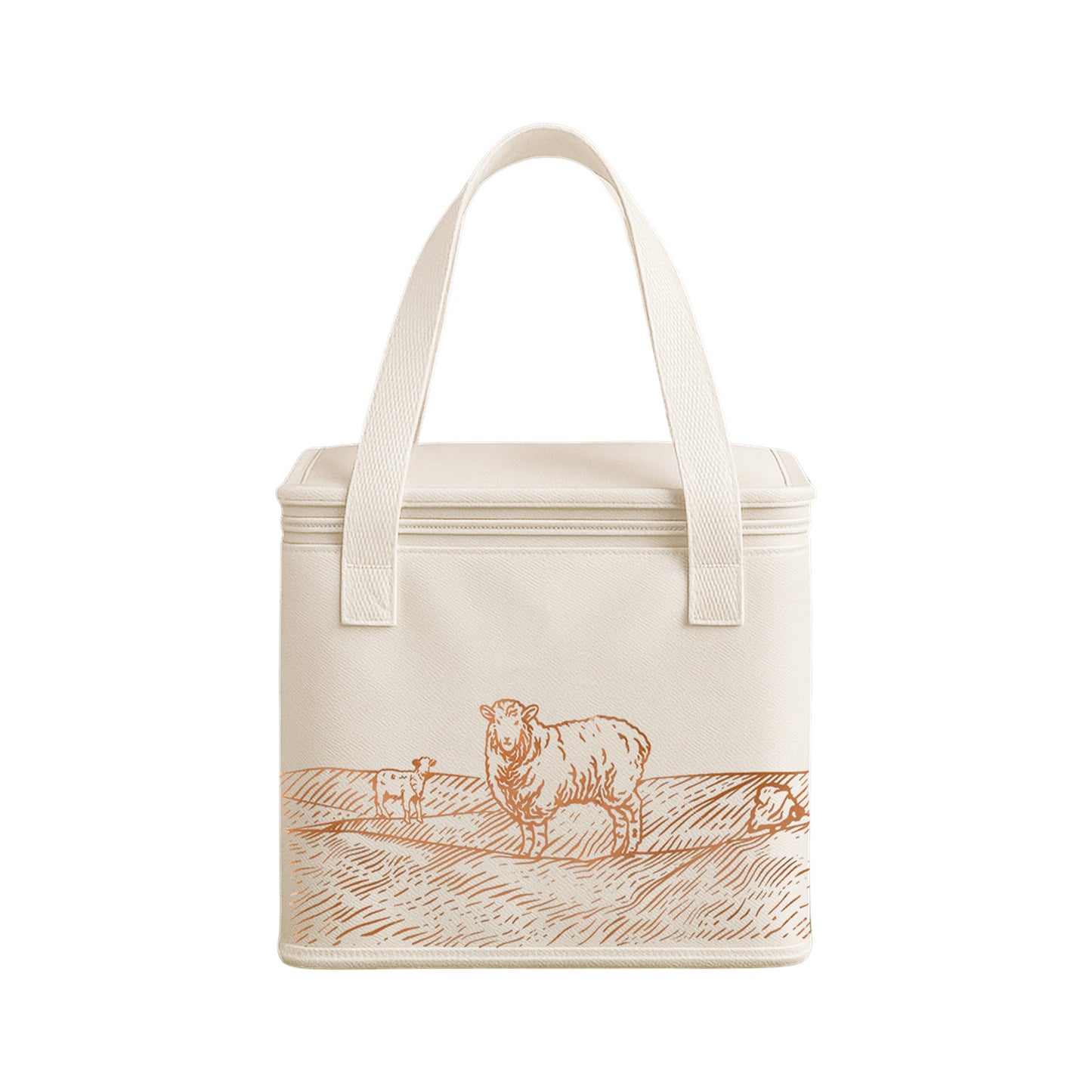 Insulated Thermal Lunch Bag – Reusable Cooler Tote with Aluminum Foil Lining