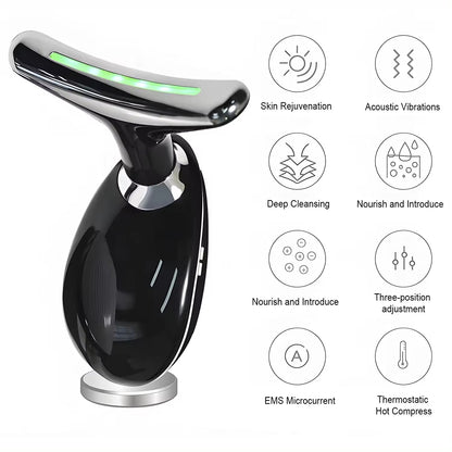 Neck & Face Massager – Double Chin Reducer & Skin Lifting Device (1 Pc)
