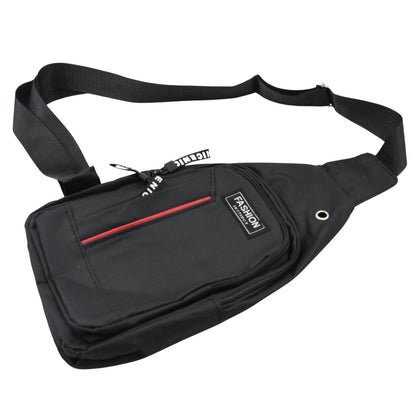 Waterproof Anti-Theft USB Charging Crossbody Sling Bag – Men’s Travel & Casual