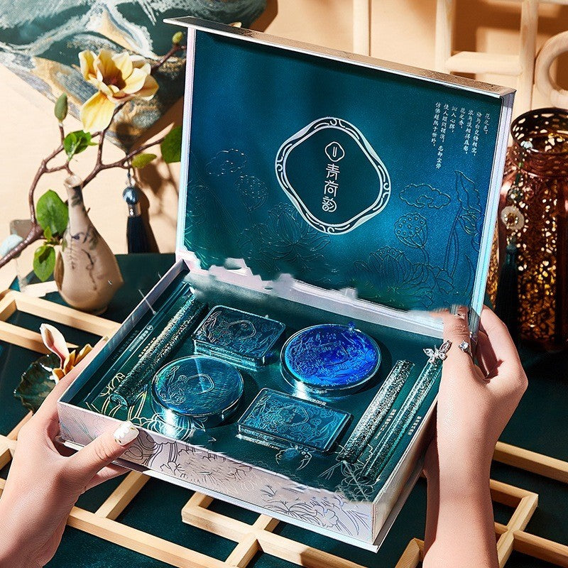 Yuli Yula Green Lotus Charm Beauty Set - Fanbuluxe