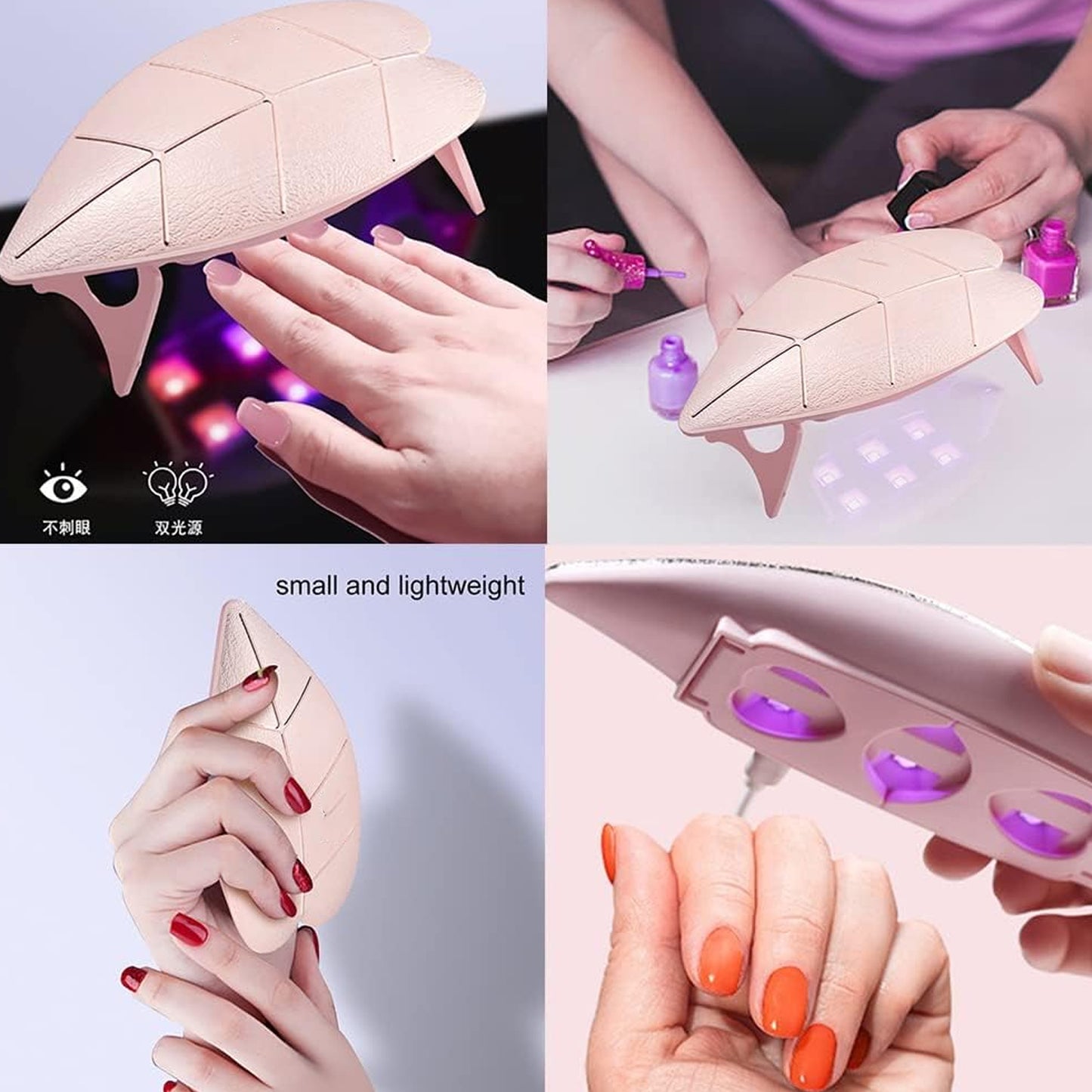 Mini 6W LED UV Nail Lamp