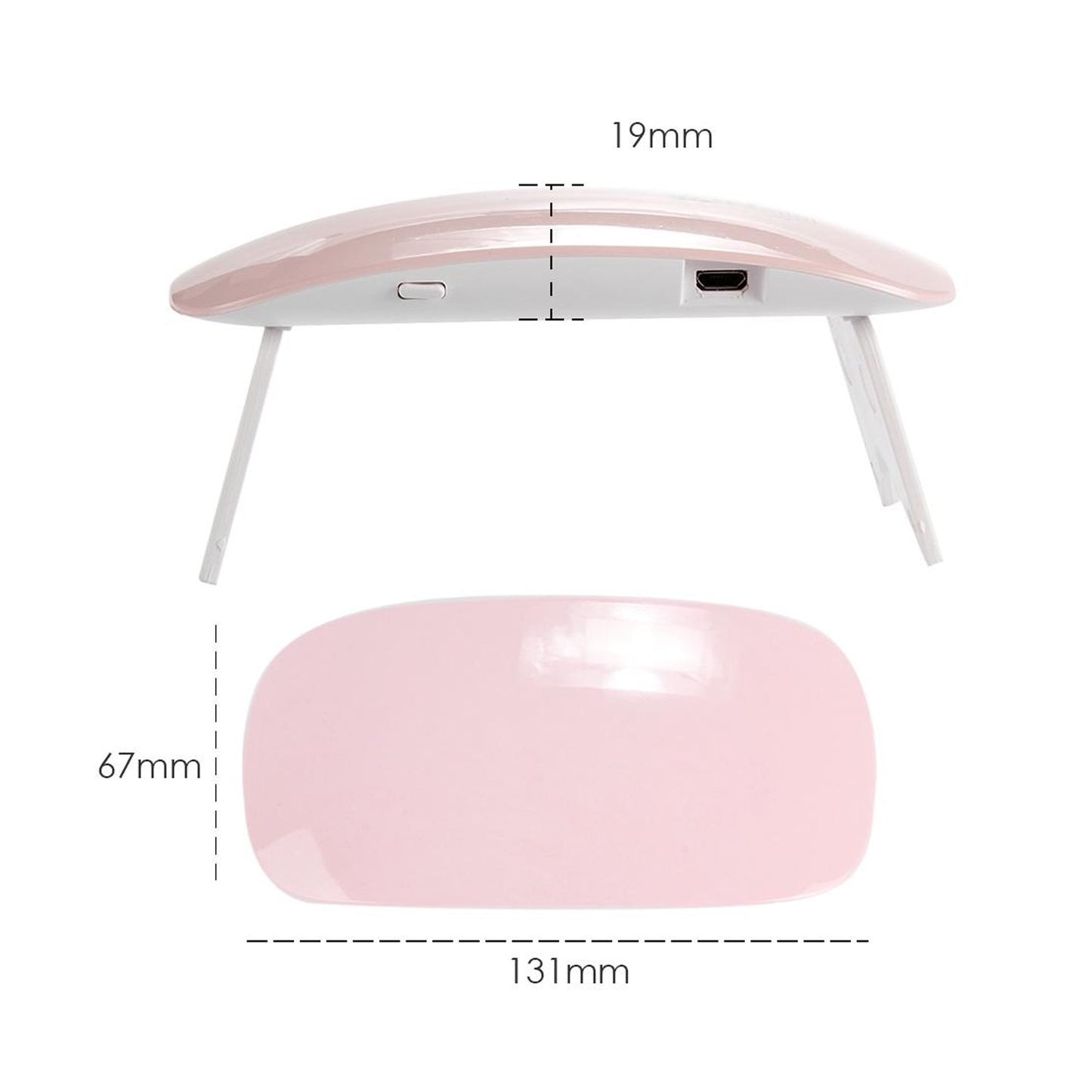 Portable UV LED Nail Polish Dryer