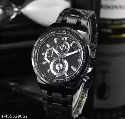 (2A) ZT New Gen 2024 Black Chrome Automatic Watch – Bold Elegance for Modern Men