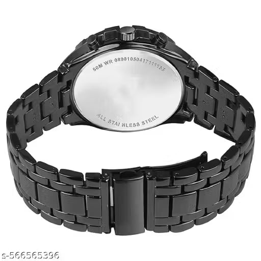 (1A) Prestige Series Chronograph Analog Watch for Men – Stainless Steel Elegance