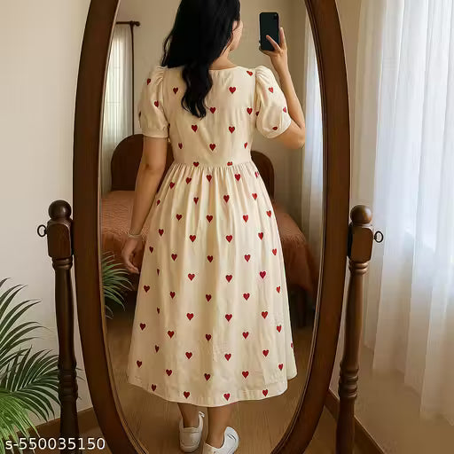 Aagam Petite Printed Sleeveless Rayon Kurti for Women