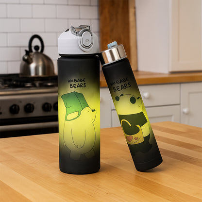 We Babe Bears 2-Pc Cartoon Water Bottle Set – 900ml & 300ml