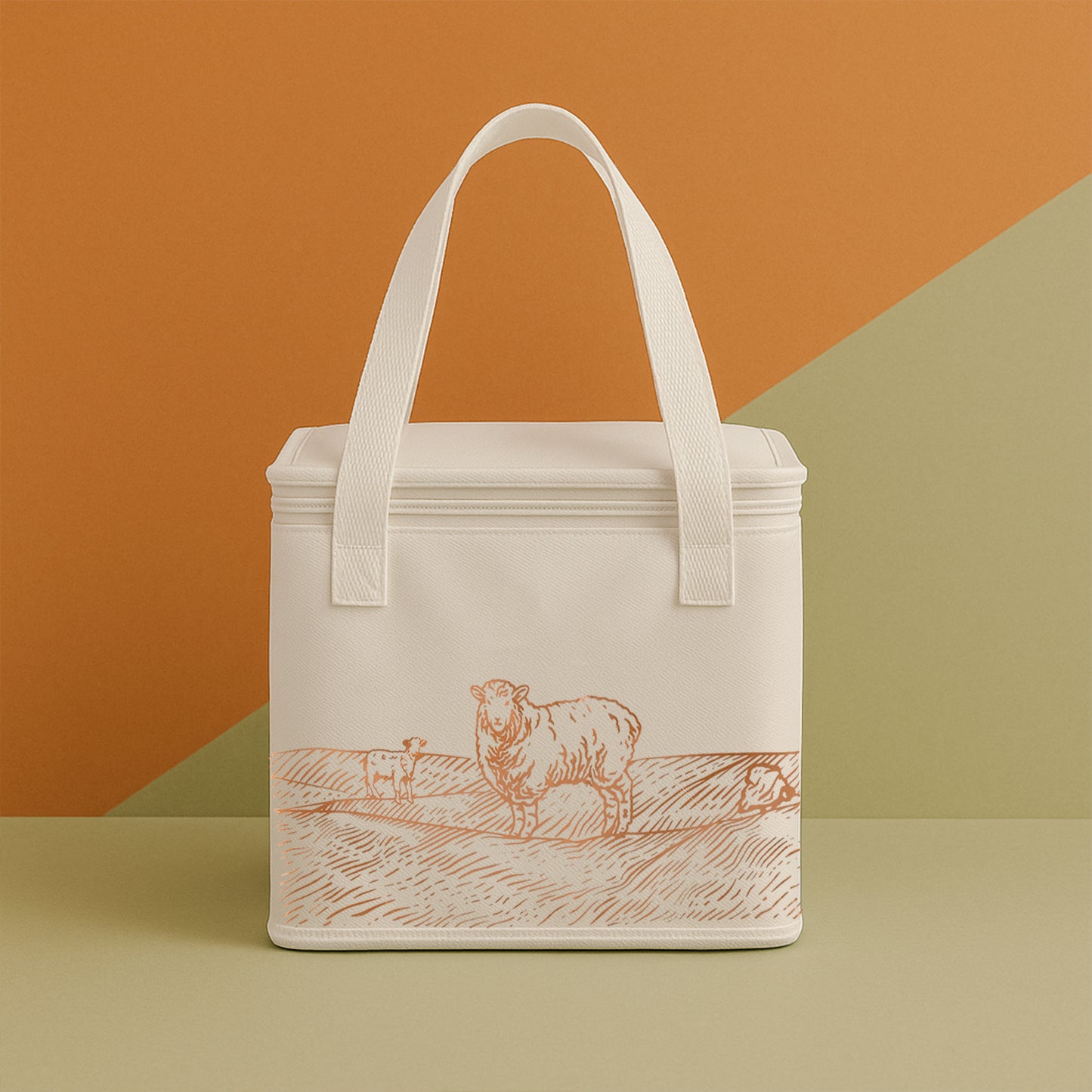 Insulated Thermal Lunch Bag – Reusable Cooler Tote with Aluminum Foil Lining