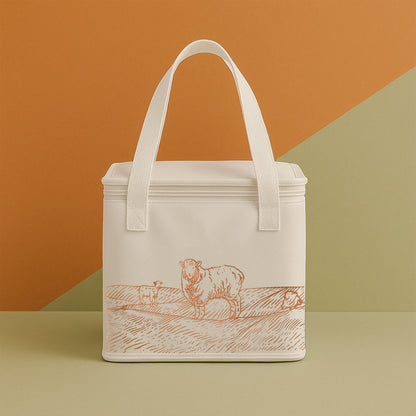 Insulated Thermal Lunch Bag – Reusable Cooler Tote with Aluminum Foil Lining
