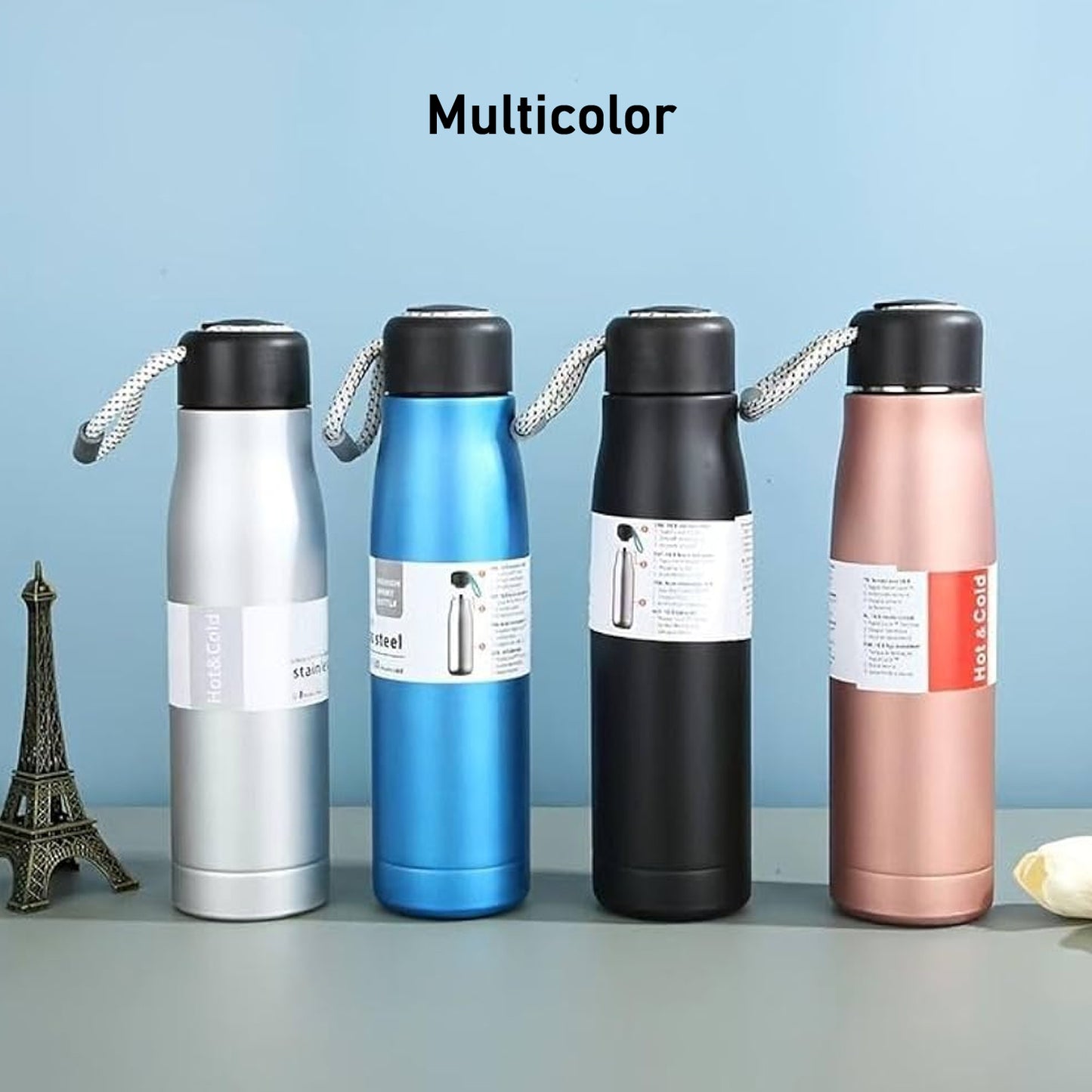 550ml LED Stainless Steel Insulated Water Bottle