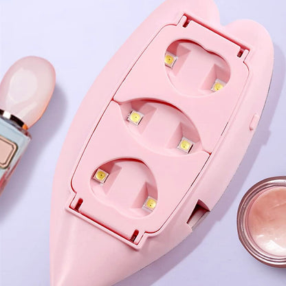 Mini 6W LED UV Nail Lamp
