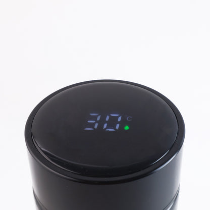 Black Smart LED Temperature Water Bottle – 500ML