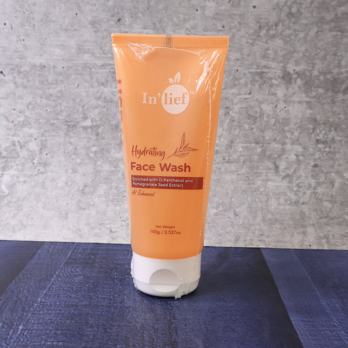 Deep Hydrating Face Wash – D-Panthenol & Pomegranate Seed | 100g Tube