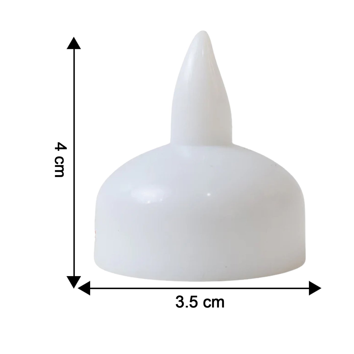 Round LED Flameless Tealight Candles – 8 Pcs Set