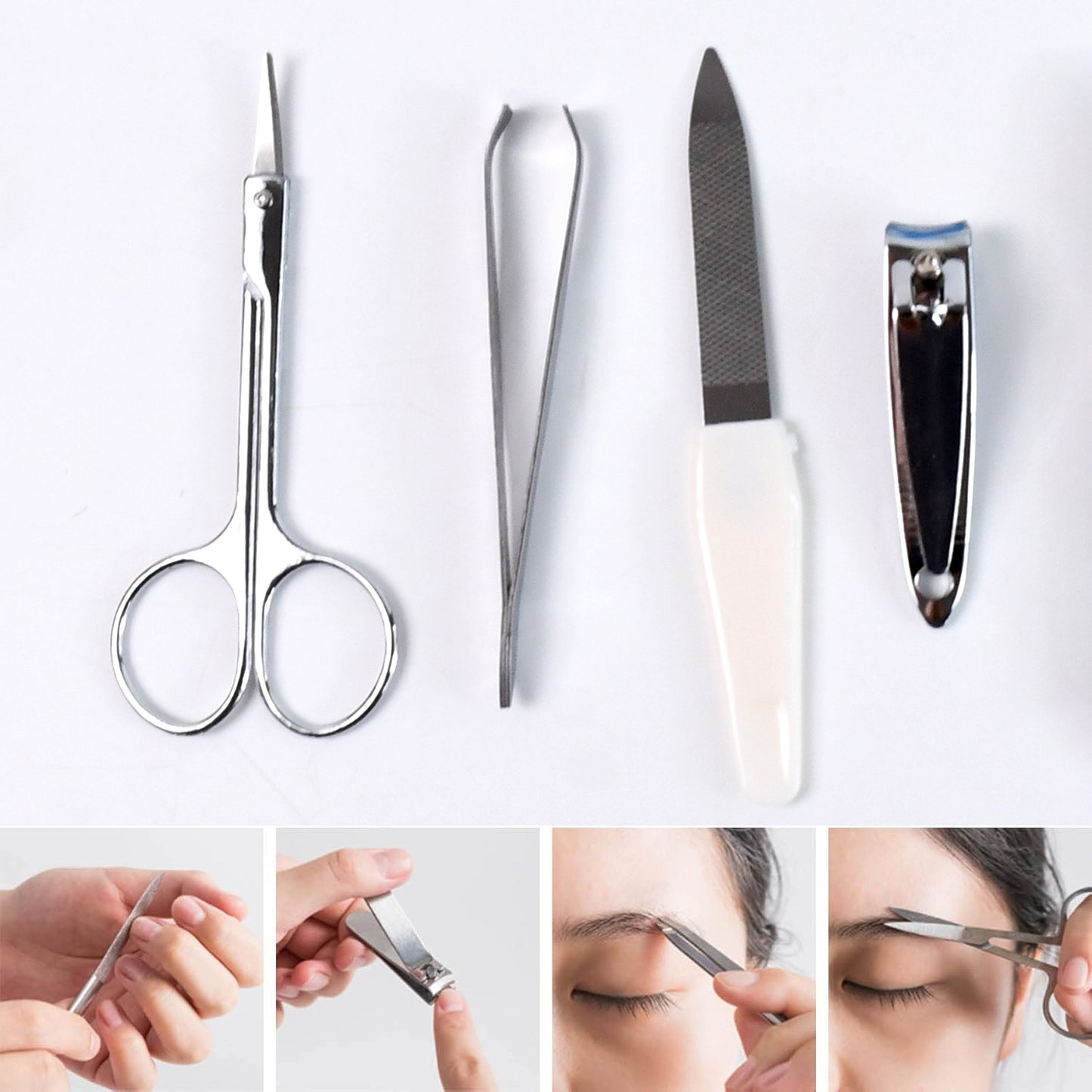 7-in-1 Manicure & Pedicure Tool Kit – Foot & Nail Care Set