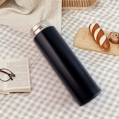 Black Smart LED Temperature Water Bottle – 500ML