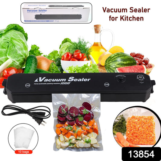 Vacuum Sealer Machine – Automatic Hands-Free with 10 Bags | Food Preservation
